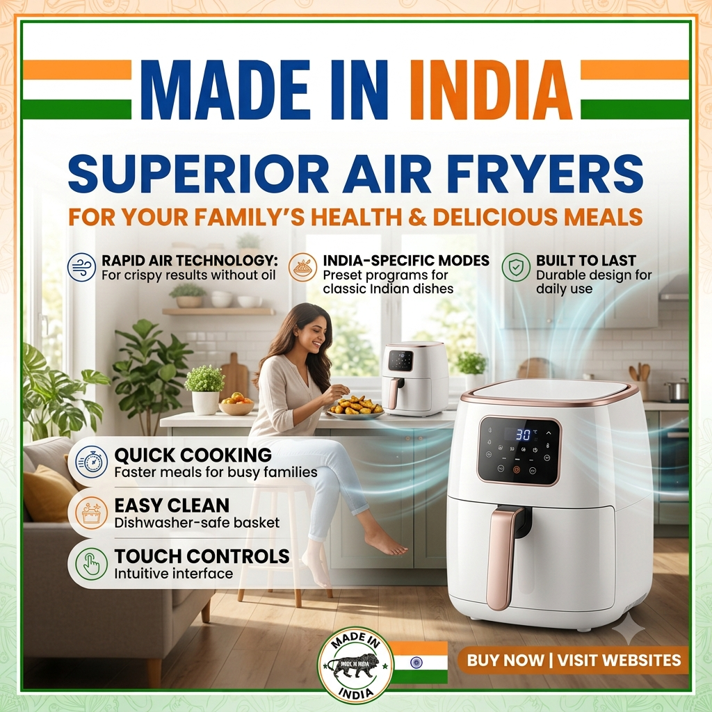 Best Air Fryers in India: Top Picks for Healthier and Easy Cooking