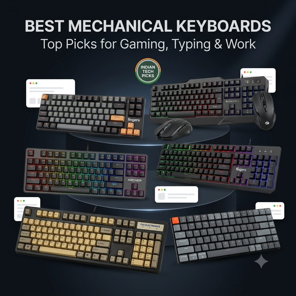 Best Mechanical Keyboards in India: Top Picks for Gaming, Typing & Productivity