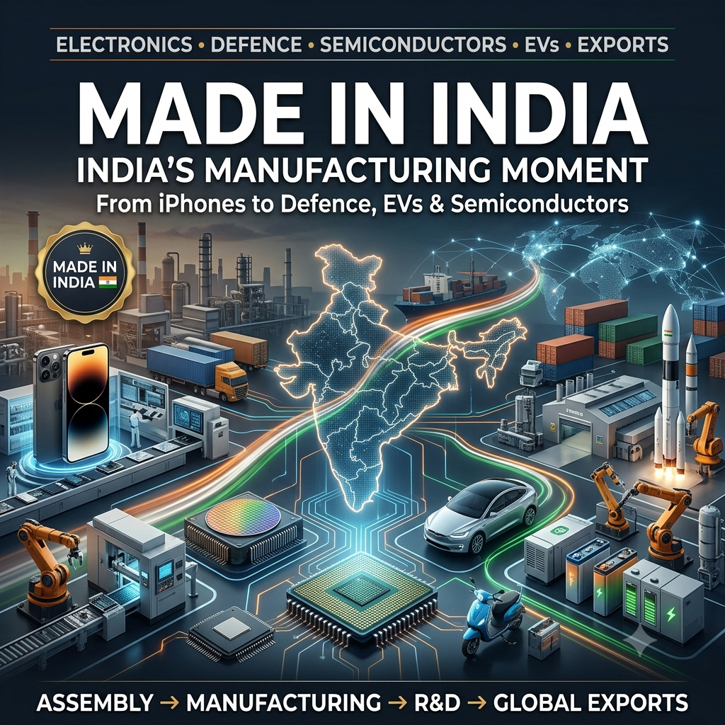 Made in India Takes Center Stage: From iPhones to Defence Rockets, India's Manufacturing Moment Has Arrived